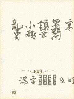 乱小镇墨寒砚免费趣笔阁