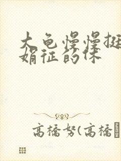 大龟慢慢挺进张娟征的休