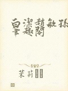 白洁赵敏孙倩义笔趣阁