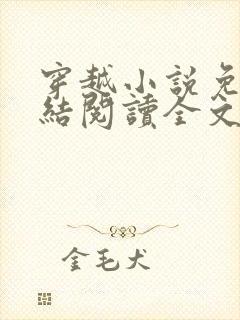 穿越小说免费完结阅读全文