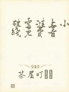 破云淮上小说在线免费看封面