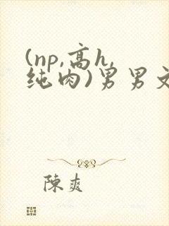 (np,高h,纯肉)男男文封面