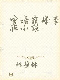 官场巅峰李霖正版小说