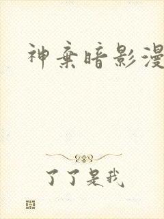神弃暗影漫画封面