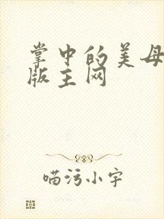 掌中的美母第一版主网