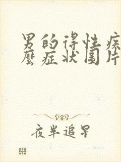 男的得性疾病什么症状图片有哪些