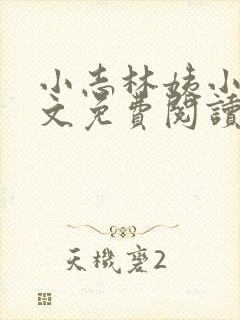 小志林姨小说全文免费阅读