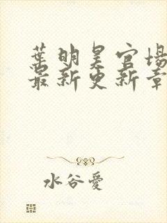 叶明昊官场小说最新更新章节目录