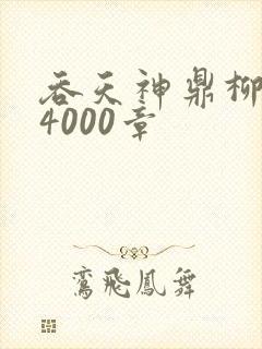 吞天神鼎柳无邪4000章