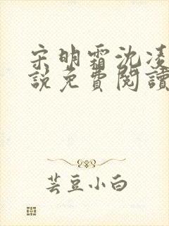 宋明霜沈凌安小说免费阅读最新章节