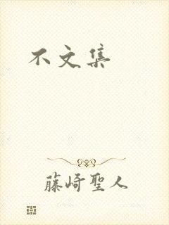 不文集