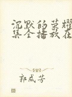 沉默的荣耀40集全播放在线观看封面