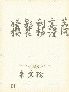 暗影刺客第四季樱花动漫网站