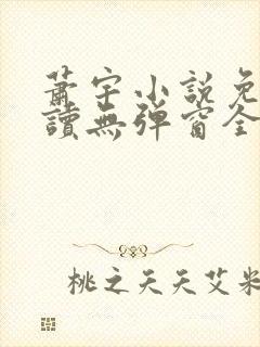 萧宇小说免费阅读无弹窗全文