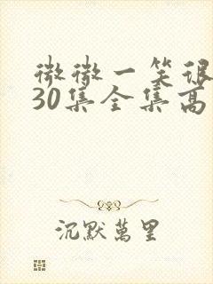 微微一笑很倾城30集全集高清