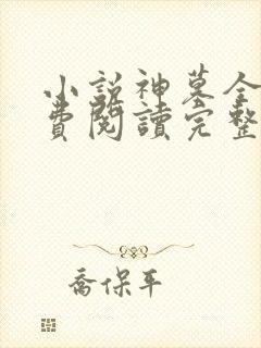 小说神墓全文免费阅读完整版