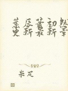 叶辰萧初然刚刚更新最新章节列表是