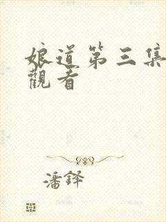 娘道第三集免费观看