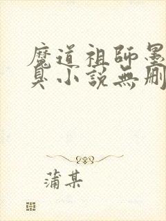 魔道祖师墨香铜臭小说无删减
