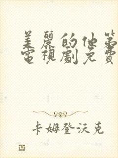 美丽的他第一季电视剧免费观看全集高清