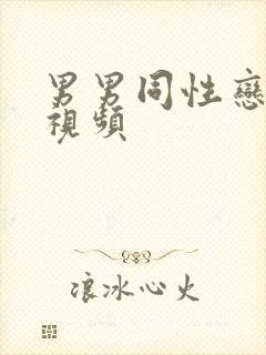 男男同性恋gv视频