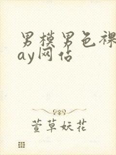 男模男色裸体gay网站