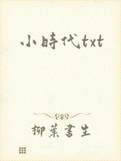 小时代txt封面