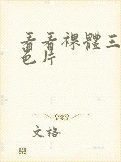 看看裸体三级黄色片