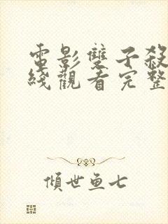 电影双子杀手在线观看完整版封面