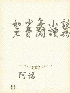 如少年小说全文免费阅读无弹窗封面