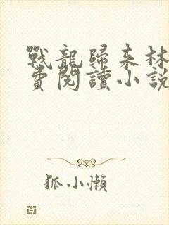 战龙归来林北免费阅读小说