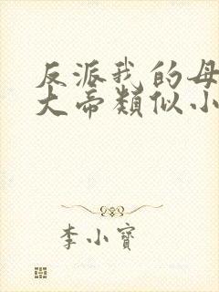 反派我的母亲是大帝类似小说