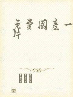 免费国产一级淫片