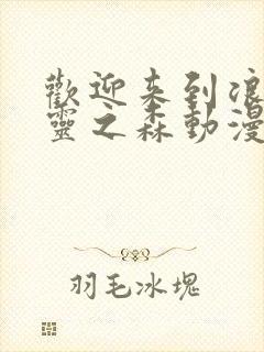 欢迎来到浪荡精灵之森动漫全集免费