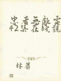 忠者无敌电视剧42集在线观看