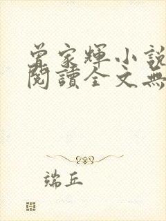 曾家辉小说免费阅读全文无弹窗