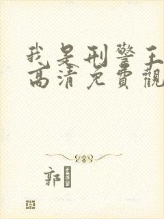 我是刑警王在线高清免费观看