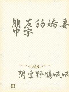 朋友的娇妻hd中字