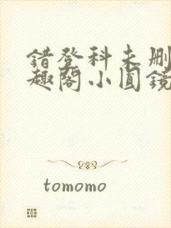 错登科未删减笔趣阁小圆镜