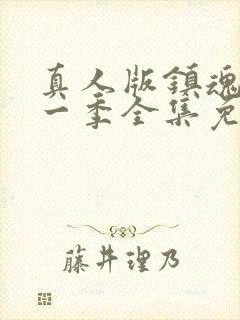 真人版镇魂街第一季全集免费封面