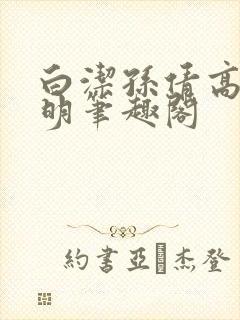 白洁孙倩高义李明笔趣阁