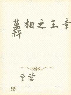 万相之王章节更新