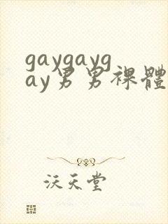 gaygaygay男男裸体