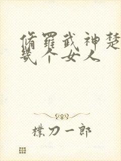 修罗武神楚枫有几个女人封面