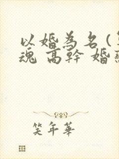 以婚为名 (军魂 高干 婚恋)