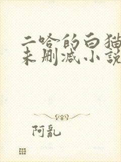 二哈的白猫师尊未删减小说