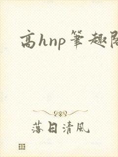 高hnp笔趣阁