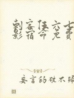 刺客伍六七之暗影宿命免费观看