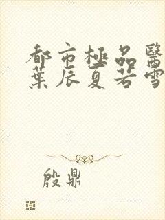 都市极品医神(叶辰夏若雪孙怡)