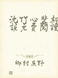 沈竹心裴斯越小说免费阅读最新章节